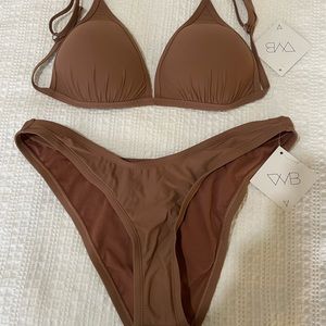 Brown bikini-NWT!